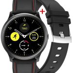 SMARTWATCH MĘSKI G. Rossi G.RSWSF1-1A1-1 black + dodatkowy PASEK (sg003e)