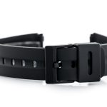 Pasek gumowy do zegarka - model 4 czarny - 22mm