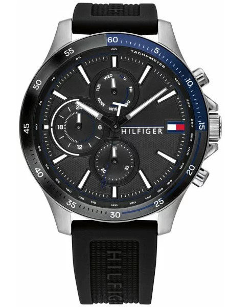 18821_7 ZEGAREK MĘSKI TOMMY HILFIGER 1791724 BANK (zf023d) - obrazek 1