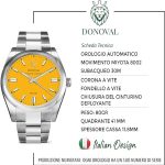 AUTOMATYCZNY ZEGAREK DONOVAL WATCHES SIMPSON + BOX DL0004 + BOX (zdo001d) - obrazek 6