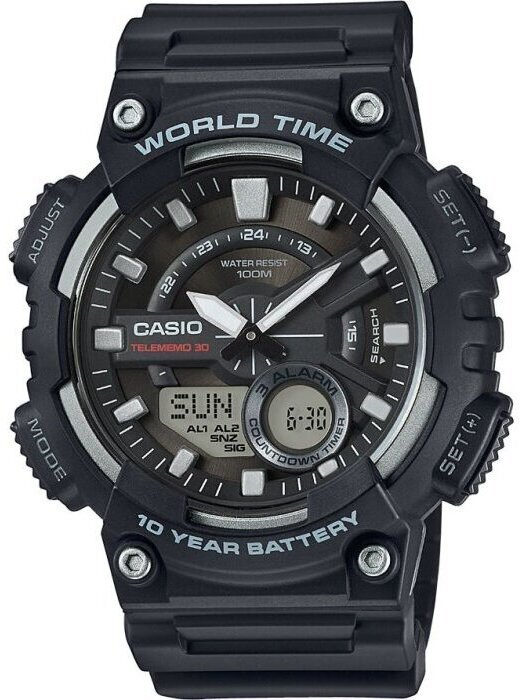 53279_2 Zegarek Casio AEQ-110W-1AVEF - obrazek 1