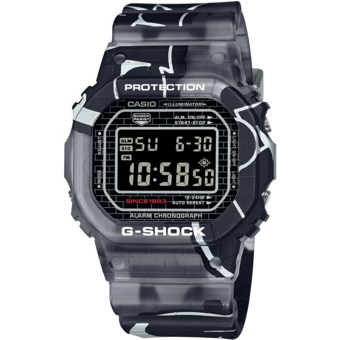 53568_1 Zegarek Męski Casio DW-5000SS-1ER + BOX - obrazek 1