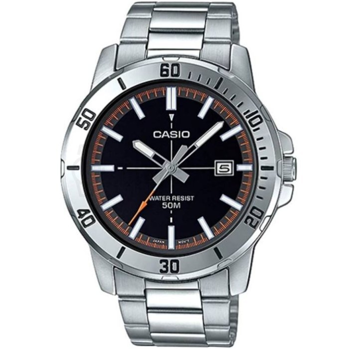 53745_1 Zegarek Męski Casio MTP-VD01D-1E2VUDF (zd185j) + BOX - obrazek 1