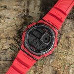 ZEGAREK MĘSKI CASIO AE-1000W 4AV (zd073c) - WORLD TIME + BOX - obrazek 9
