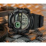 ZEGAREK MĘSKI CASIO Digital Moonphase  WS-1500H-1A + BOX - obrazek 2