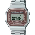 ZEGAREK UNISEX CASIO A168WA-5A VINTAGE + BOX