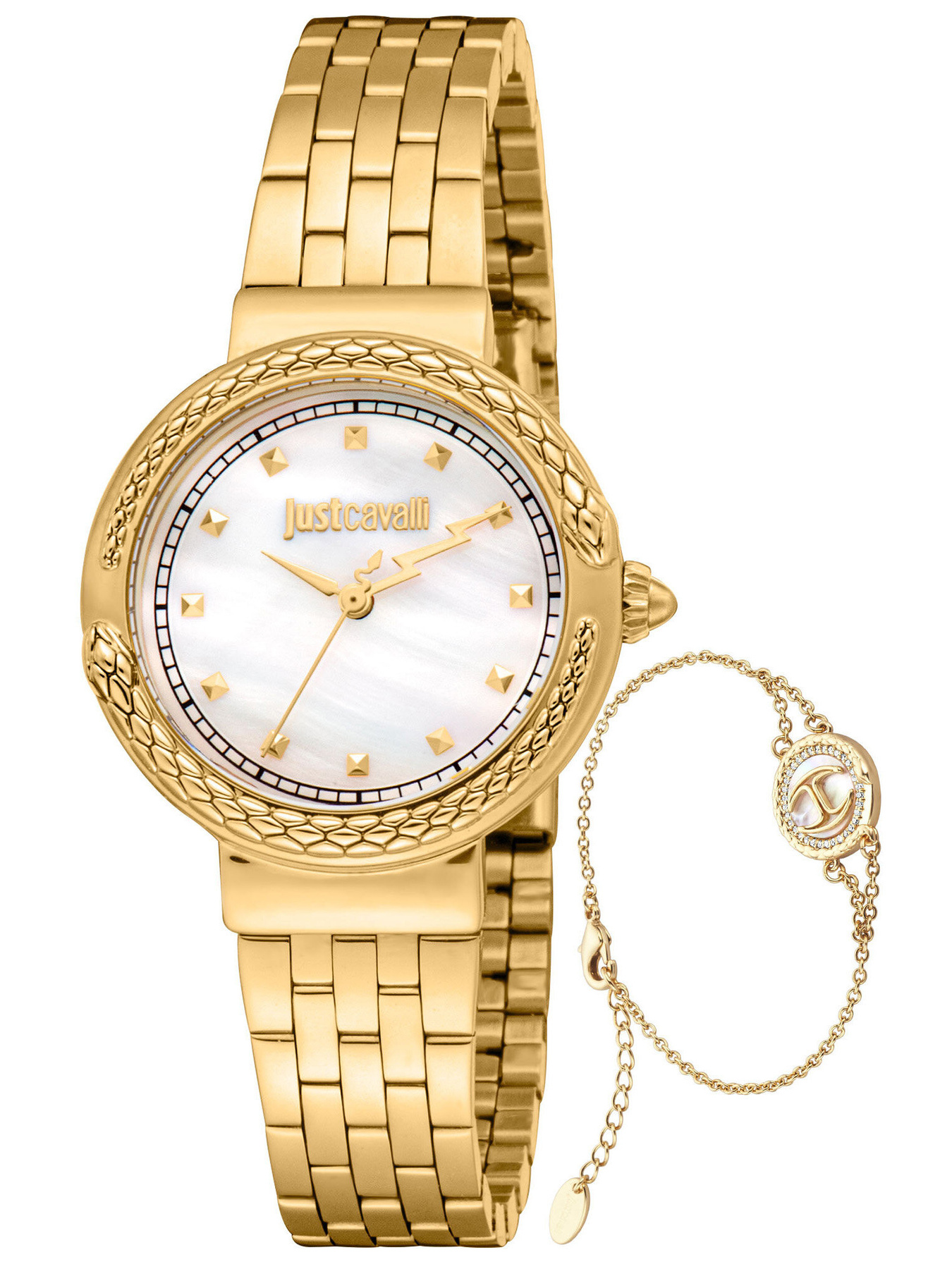 51293_1 Zegarek Just Cavalli SET Brave Snake JC1L311M0025 - obrazek 1