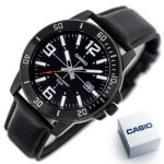 ZEGAREK MĘSKI CASIO MTP-VD01BL-1B (zd169d) + BOX - obrazek 9