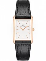 ZEGAREK DAMSKI DANIEL WELLINGTON Bound Black Crocodile Rose Gold  DW00100693 + BOX
