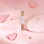 ZEGAREK DAMSKI DANIEL WELLINGTON Quadro Pressed Melrose Pearl 20mm DW00100510 + BOX (zw505o) - obrazek 7