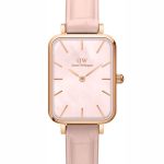 ZEGAREK DAMSKI DANIEL WELLINGTON Quadro Pressed Melrose Pearl 20mm DW00100508 + BOX (zw521a)