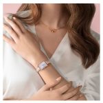 ZEGAREK DAMSKI DANIEL WELLINGTON Quadro Pressed Melrose Pearl 20mm DW00100508 + BOX (zw521a) - obrazek 5