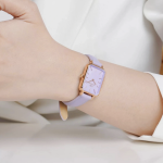 ZEGAREK DAMSKI DANIEL WELLINGTON Quadro Lavender Mop 20mm DW00100637 + BOX (zw521b) - obrazek 4