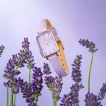 ZEGAREK DAMSKI DANIEL WELLINGTON Quadro Lavender Mop 20mm DW00100637 + BOX (zw521b) - obrazek 6