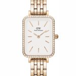 ZEGAREK DAMSKI DANIEL WELLINGTON Quadro Rose Gold DW00100672 + BOX (zw519h)