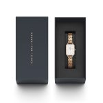 ZEGAREK DAMSKI DANIEL WELLINGTON Quadro Rose Gold DW00100672 + BOX (zw519h) - obrazek 3