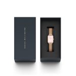 ZEGAREK DAMSKI DANIEL WELLINGTON Quadro Lumine Bezel Melrose Pink DW00100669 + BOX (zw519j) - obrazek 4
