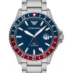 ZEGAREK MĘSKI EMPORIO ARMANI AR11590 - Diver GMT (zi112b)