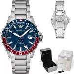 ZEGAREK MĘSKI EMPORIO ARMANI AR11590 - Diver GMT (zi112b) - obrazek 8