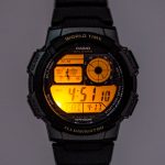 ZEGAREK MĘSKI CASIO AE-1000W-1AV - WORLD TIME + BOX - obrazek 4
