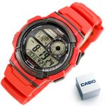 ZEGAREK MĘSKI CASIO AE-1000W 4AV (zd073c) - WORLD TIME + BOX - obrazek 11