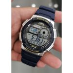 ZEGAREK MĘSKI CASIO AE-1000W 2AV (zd073e) - WORLD TIME + BOX - obrazek 6