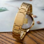 ZŁOTY ZEGAREK MĘSKI CASIO MTP-V004G-9B (zd047a) + BOX - obrazek 7