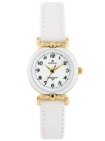 ZEGAREK DZIECIĘCY PERFECT LP004-02 - KOMUNIJNY - biały (zp801a) + BOX