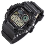 ZEGAREK MĘSKI CASIO Digital Moonphase WS-1700H-1AV + BOX - obrazek 2