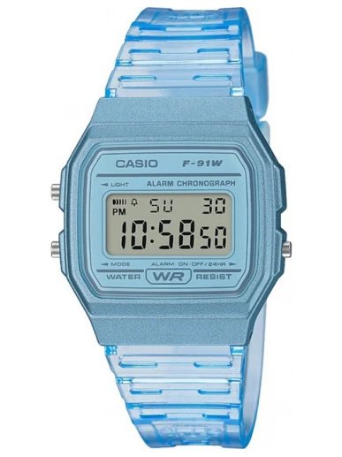 52862_12 Zegarek Unisex Casio Retro Vintage F-91WS-2 (zd648b) + BOX - obrazek 1