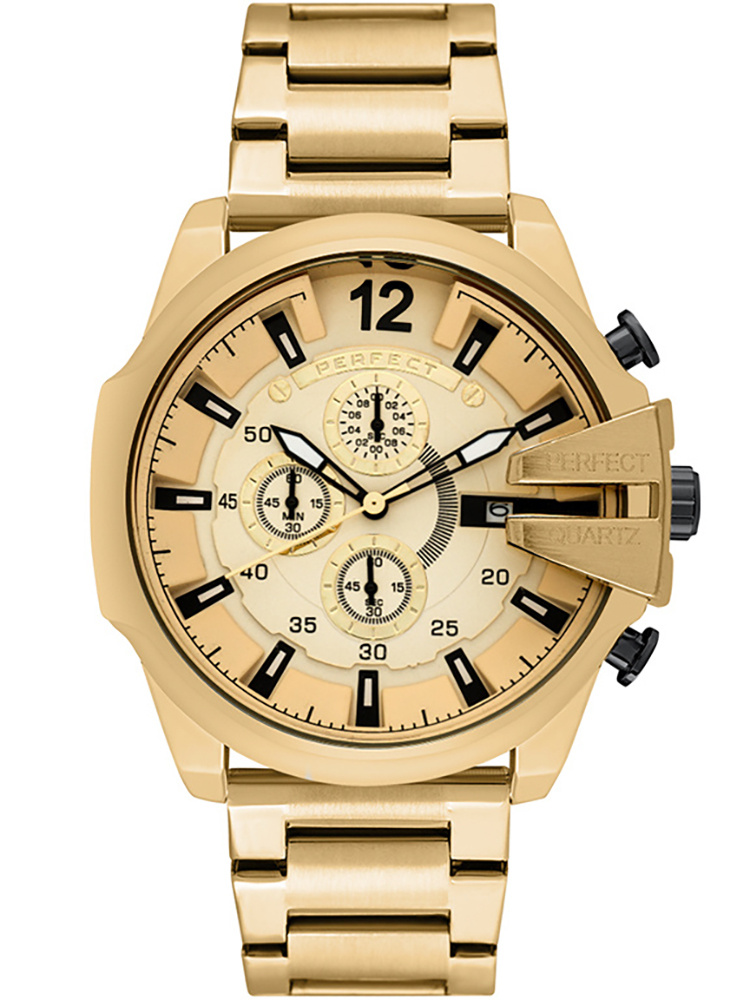 56095_1 ZEGAREK MĘSKI PERFECT M513CH-05 - CHRONOGRAF (zp387d) + BOX - obrazek 1