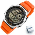 ZEGAREK MĘSKI CASIO AE-1000W 4BV (zd073d) - WORLD TIME + BOX - obrazek 10