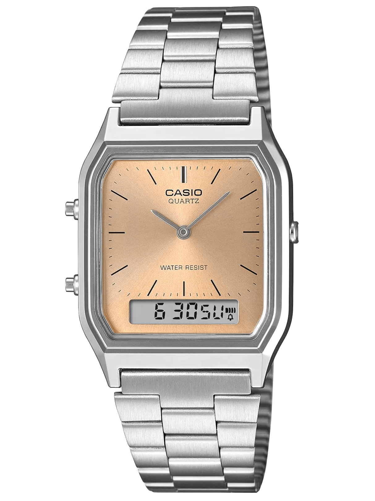 56126_6 ZEGAREK UNISEX CASIO Vintage AQ-230A-4AMQYDF + BOX - obrazek 1