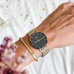 ZEGAREK DAMSKI DANIEL WELLINGTON DW00100347 - PETITE EVERGOLD 32mm (zw500e) - obrazek 5
