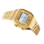ZEGAREK UNISEX CASIO A168WG-9W (zd088b) - KLASYKA + BOX - obrazek 3