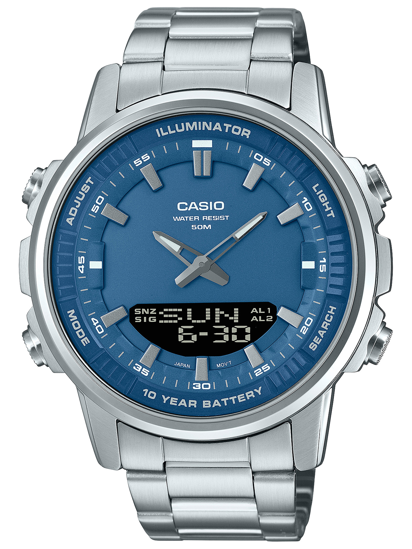 55544_1 ZEGAREK MĘSKI CASIO AMW-880D-2A1 + BOX - obrazek 1