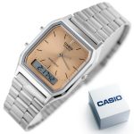 ZEGAREK UNISEX CASIO Vintage  AQ-230A-4AMQYDF + BOX - obrazek 11
