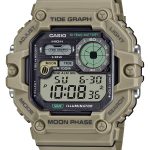 ZEGAREK MĘSKI CASIO Digital Moonphase WS-1700H-5AVDF