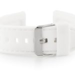 Pasek gumowy do zegarka U20 - biały 24mm