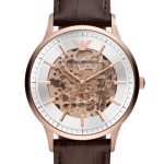 Zegarek męski EMPORIO ARMANI SKELETON AUTOMATIC AR60039 (zi055b)