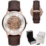 Zegarek męski EMPORIO ARMANI SKELETON AUTOMATIC AR60039 (zi055b) - obrazek 7