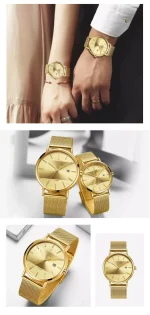 KOMPLET PREZENTOWY 2 ZEGARKÓW (MĘSKI I DAMSKI) NAVIFORCE - NF3008G+L (zn113c) - obrazek 3