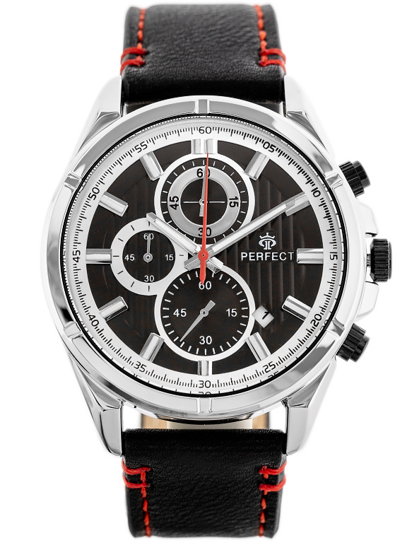 18376_1 ZEGAREK MĘSKI PERFECT CH03L - CHRONOGRAF (zp352b) + BOX - obrazek 1