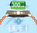 SMARTWATCH UNISEX Rubicon RNCF15 - BLUETOOTH CALL, ŁADOWANIE BEZPRZEWODOWE (sr057c) - obrazek 4