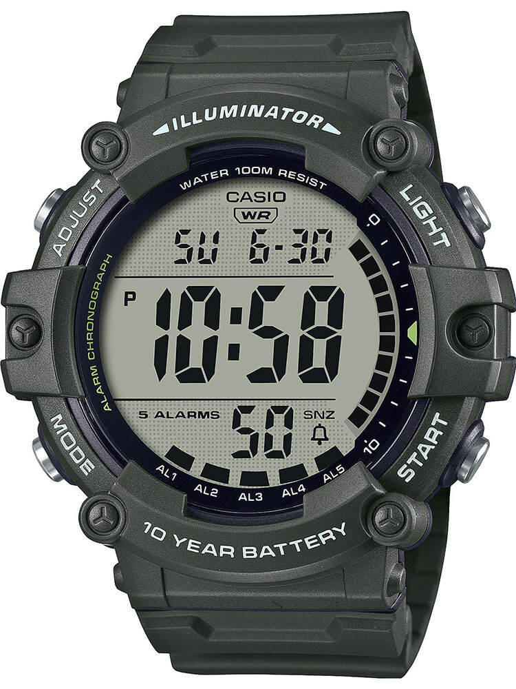 29586_1 ZEGAREK MĘSKI CASIO SPORT ILLUMINATOR AE-1500WHX-3A + BOX - obrazek 1