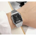 ZEGAREK UNISEX CASIO VINTAGE Youth AQ-230A-1DMQYES + BOX - obrazek 4