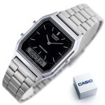 ZEGAREK UNISEX CASIO VINTAGE Youth AQ-230A-1DMQYES + BOX - obrazek 9
