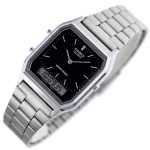 ZEGAREK UNISEX CASIO VINTAGE Youth AQ-230A-1DMQYES + BOX - obrazek 2