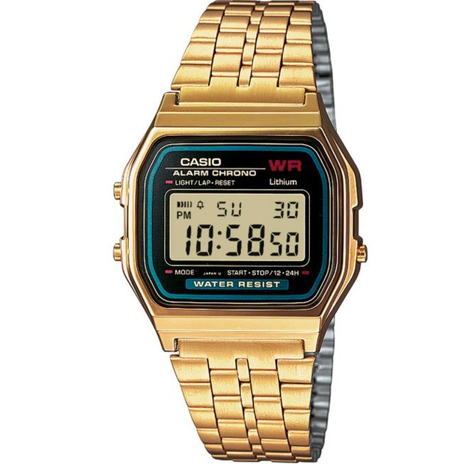 53803_1 Zegarek Męski Casio A159WGEA-1EF + BOX - obrazek 1