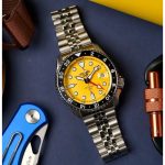 ZEGAREK MĘSKI SEIKO 5 SPORTS SSK017K1 GMT AUTOMAT WR100 + BOX - obrazek 4